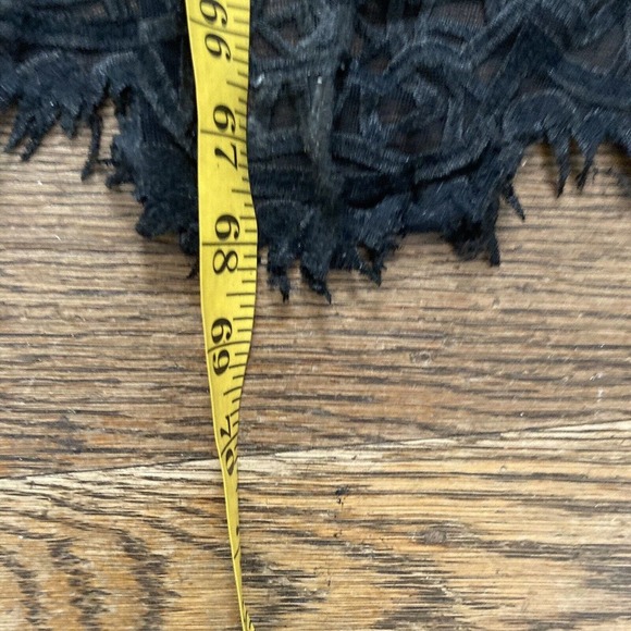 Save The‎ Queen Dress Womens Sz Medium Black Halter Trumpet Train Evening Open - Picture 7 of 16